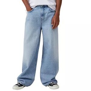 Cotton On men’s Super Baggy Light Blue Jeans